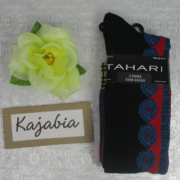 Tahari Accessories - TAHARI 2 Pair Knee Socks NWT Size 9-11